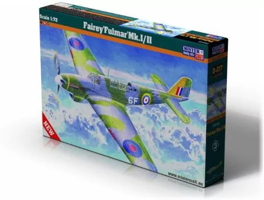 Model samolotu do sklejania Fairey 'Fulmar' Mk.I/II 1:72