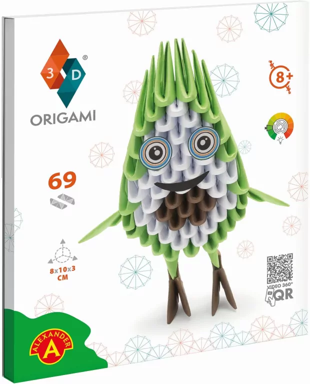 Origami 3D. Awokado - tantis.pl
