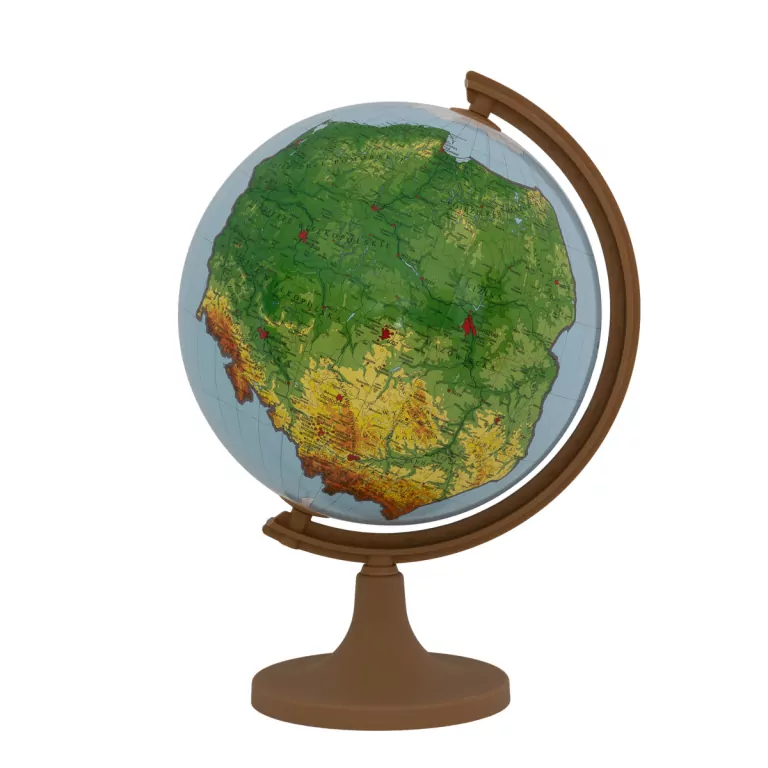 Globus polski administracyjno-fizyczny - tantis.pl