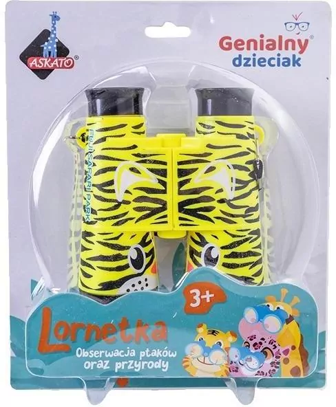 Lornetka tygrys. Genialny dzieciak - tantis.pl