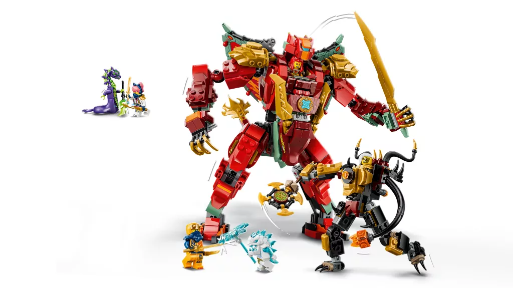 LEGO® Transformujący smoczy mech Wyldfyre 71868 - tantis.pl