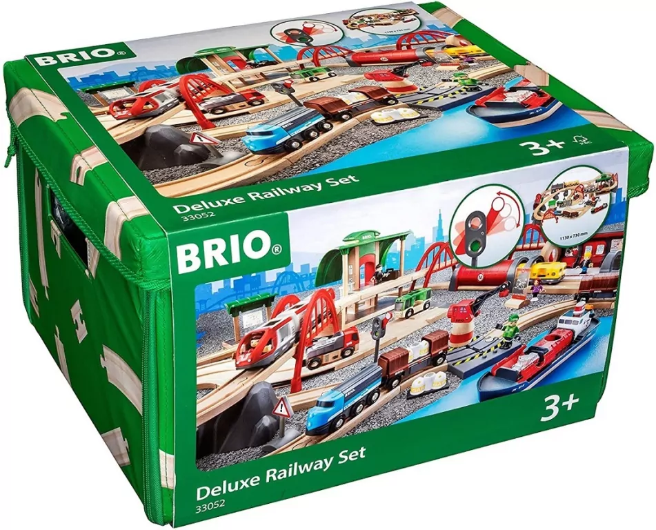 Kolejka. Zestaw Deluxe. Brio - tantis.pl