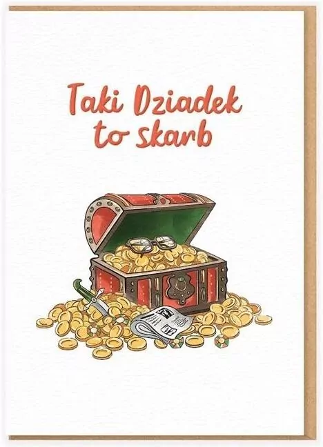 Karnet - Taki dziadek to skarb - tantis.pl