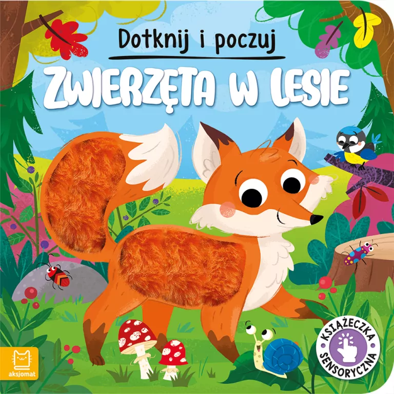 Dotknij i poczuj. Zwierzęta w lesie - tantis.pl