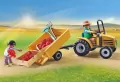 Traktor z przyczepą i zbiornikiem na wodę. Country 71442 - tantis.pl