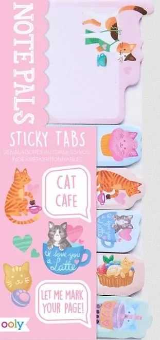 Karteczki Samoprzylepne Kocia Kawiarnia - tantis.pl