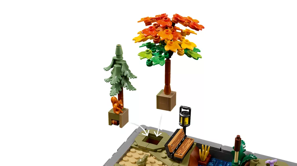 LEGO® Icons. Jesienny ogród z chatką 11372 - tantis.pl