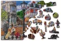 Puzzle drewniane 3D Ulica w centrum Main street L - tantis.pl