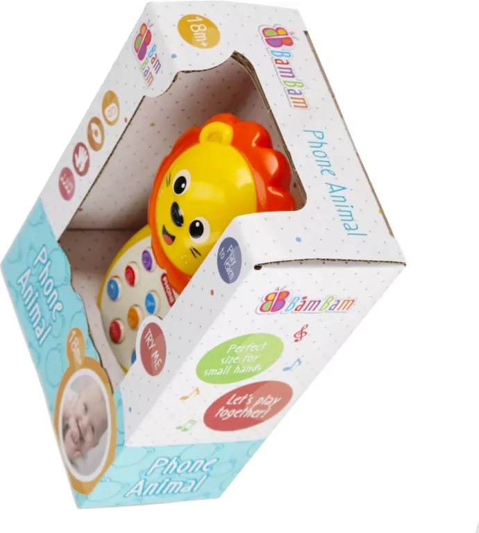 Telefonik lew muzyczny BAM BAM - tantis.pl