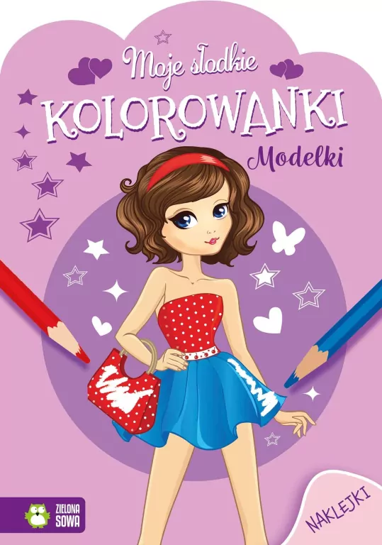 Moje słodkie kolorowanki. Modelki - tantis.pl