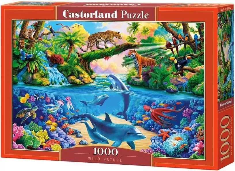Puzzle 1000. Dzika natura. 104888 - tantis.pl