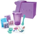 Epee. Koci Domek Gabi Kocie pudełko z niespodzianką. Fioletowe, Slime masa 600738 - tantis.pl