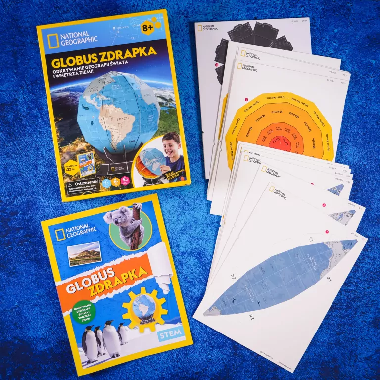 Cubic Fun. Puzzle 3D. National Geographic. Globus - tantis.pl