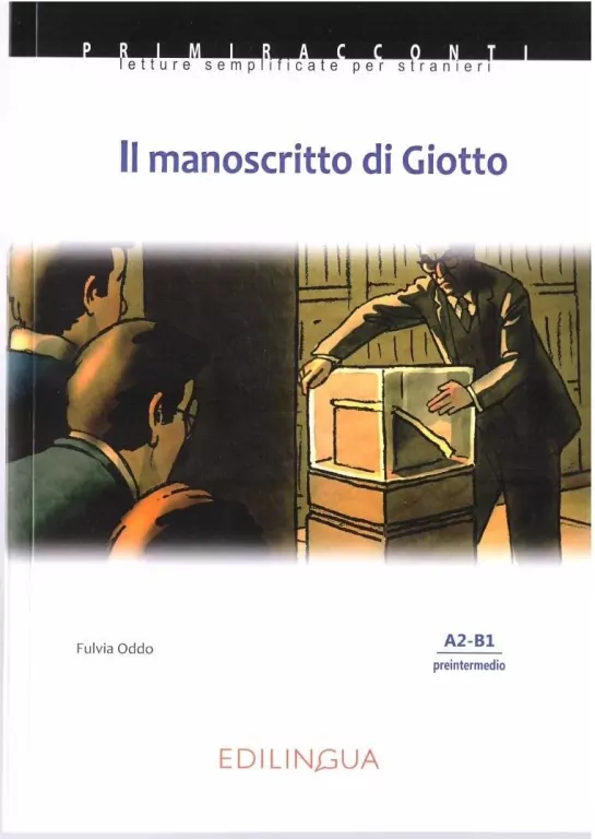 Il manoscritto di Giotto książka + CD poziom A2-B1 - tantis.pl