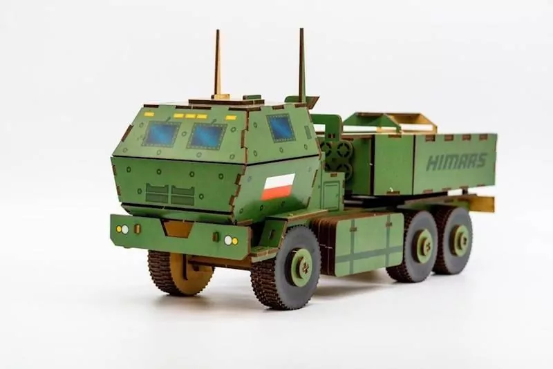 Puzzle drewniane. Himars - tantis.pl