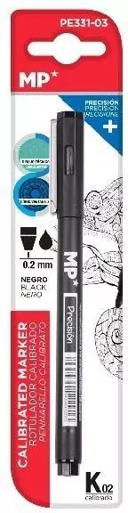 Marker precyzyjny kaligraficzny 0,2mm czarny - tantis.pl