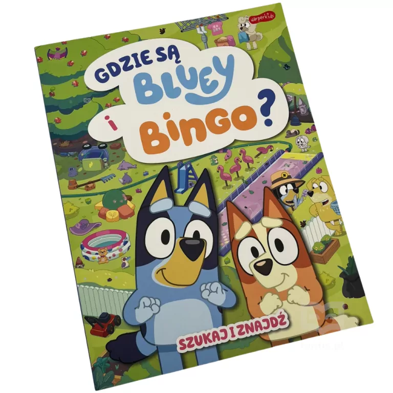 Gdzie są Bluey i Bingo? Szukaj i znajdź - tantis.pl