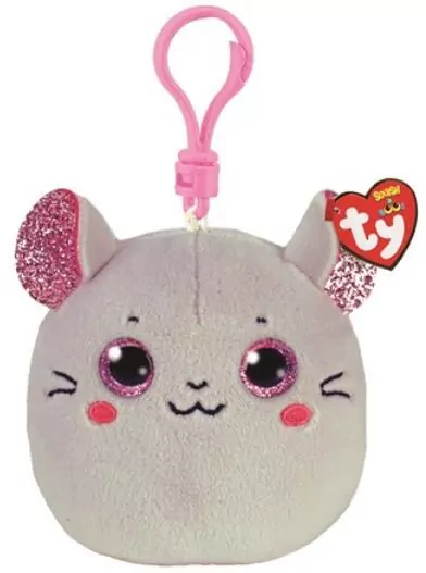 Squish-a-Boos Catnip. Mysz 8,5cm, brelok - tantis.pl