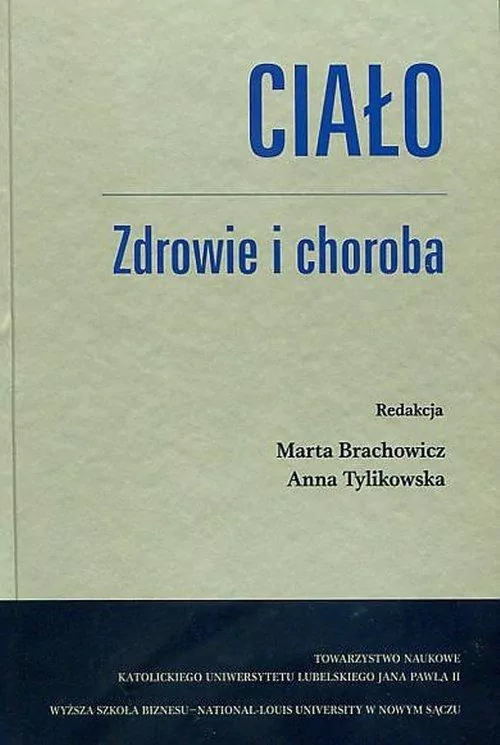 Ciało Zdrowie i choroba - tantis.pl