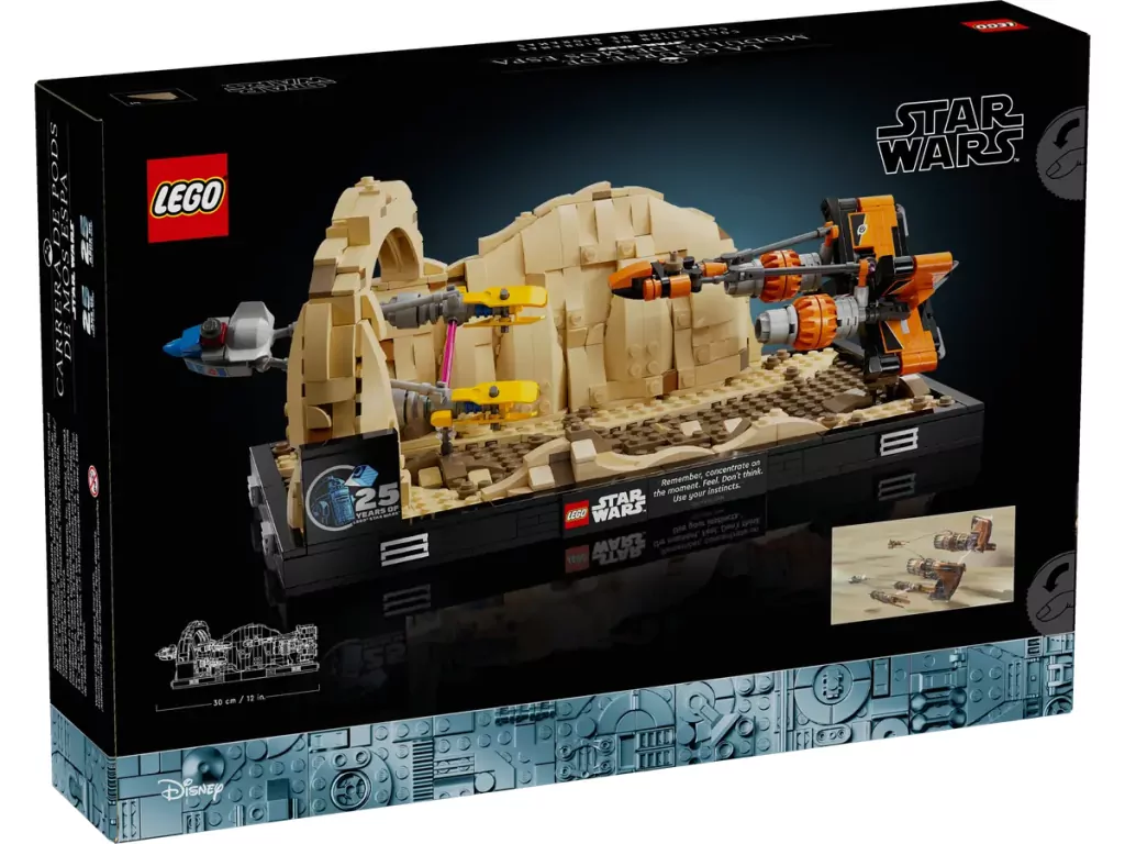 LEGO® Star Wars. Diorama: Wyścig ścigaczy w Mos Espa™ 75380 - tantis.pl