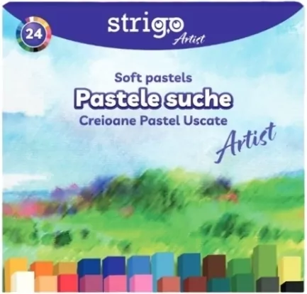 Pastele suche 24 kolory STRIGO - tantis.pl