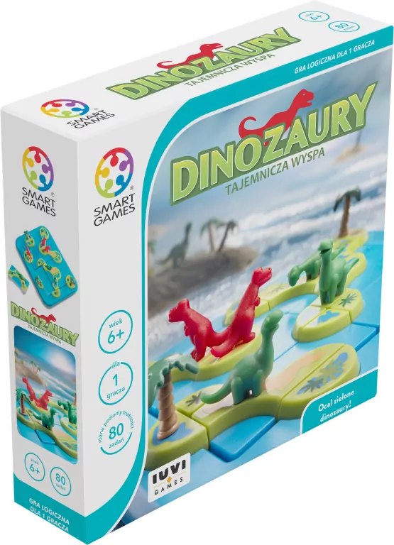 Dinozaury. Tajemnicza Wyspa. Smart Games - tantis.pl