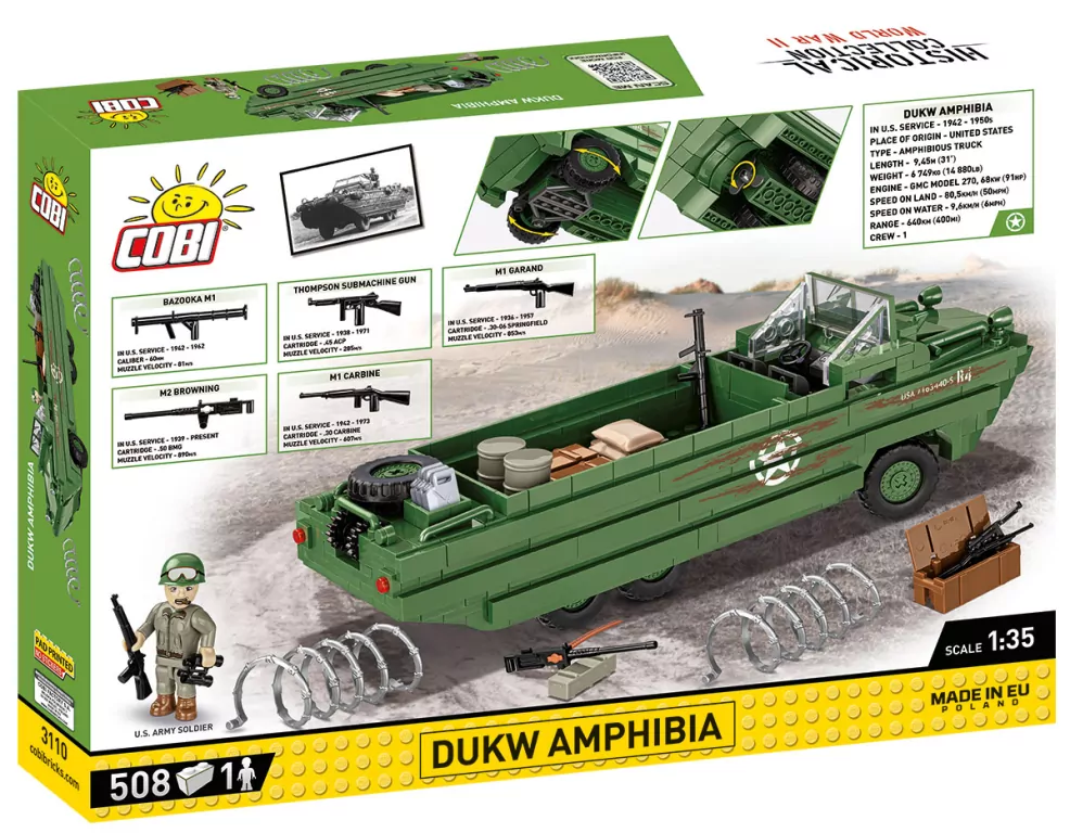 DUKW Amphibia. Historical Collection WW II - tantis.pl