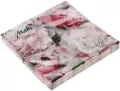 Serwetki MAKI Lunch SL 330x330 Kwiaty białe 061801 - tantis.pl