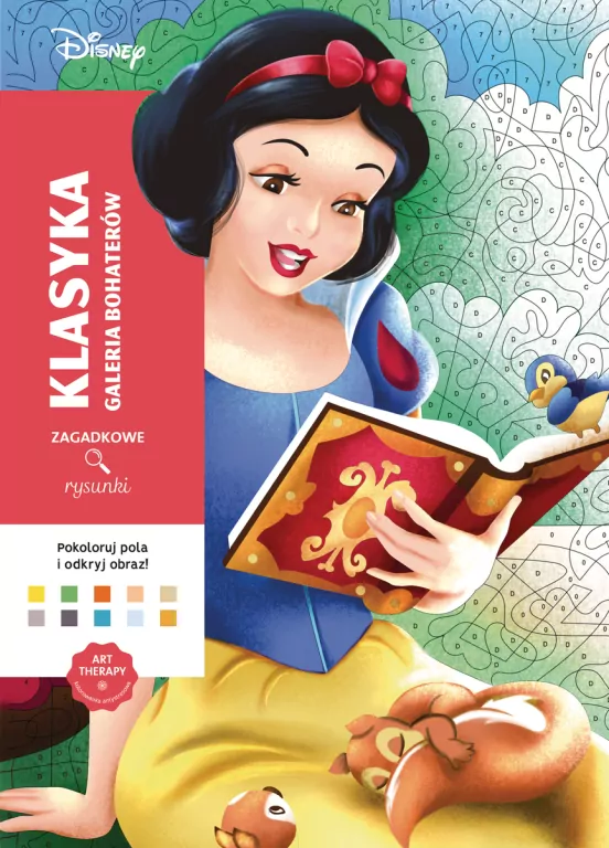 Art therapy. Kolorowanka antystresowa. Disney... - tantis.pl