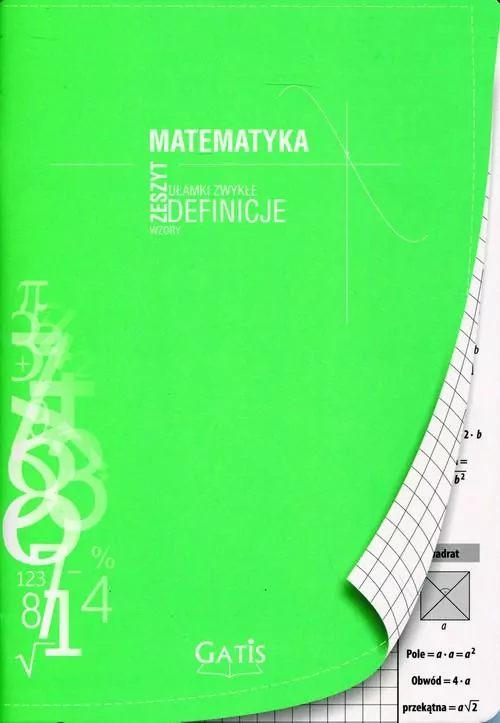 Zeszyt A5/60K kratka Matematyka MIX - tantis.pl