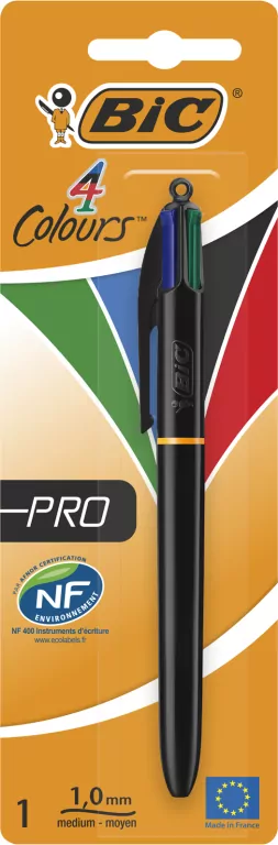 Długopis BIC 4 Colours PRO mix AST blister - tantis.pl