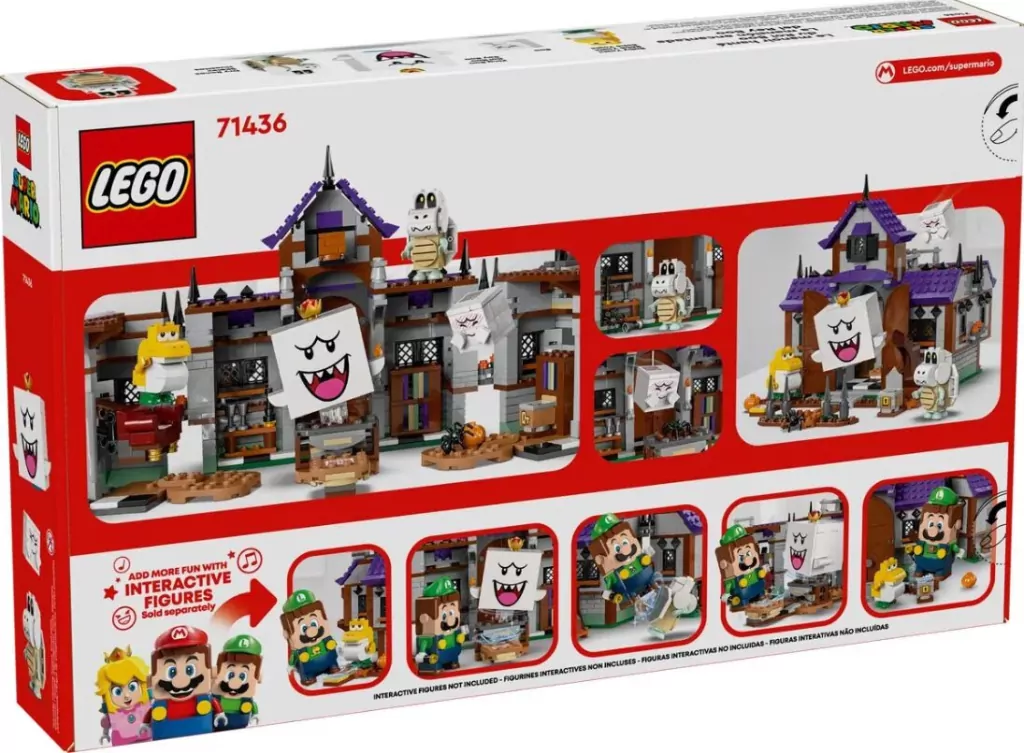 LEGO® Super Mario. Rezydencja Kinga Boo 71436 - tantis.pl