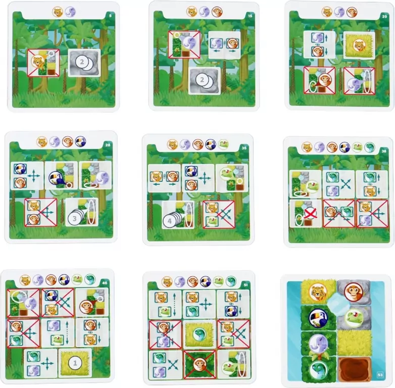 Dżungla 60 zagadek MUDUKO - tantis.pl