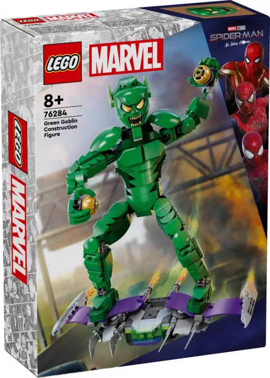LEGO® Klocki Super Heroes 76284 Figurka Zielonego Goblina - tantis.pl