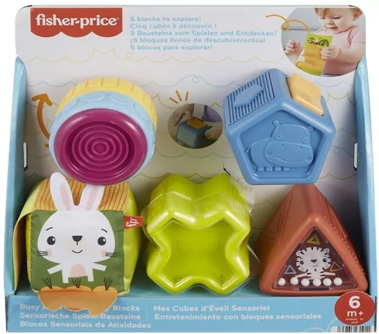 Fisher Price Klocki sensoryczne - tantis.pl