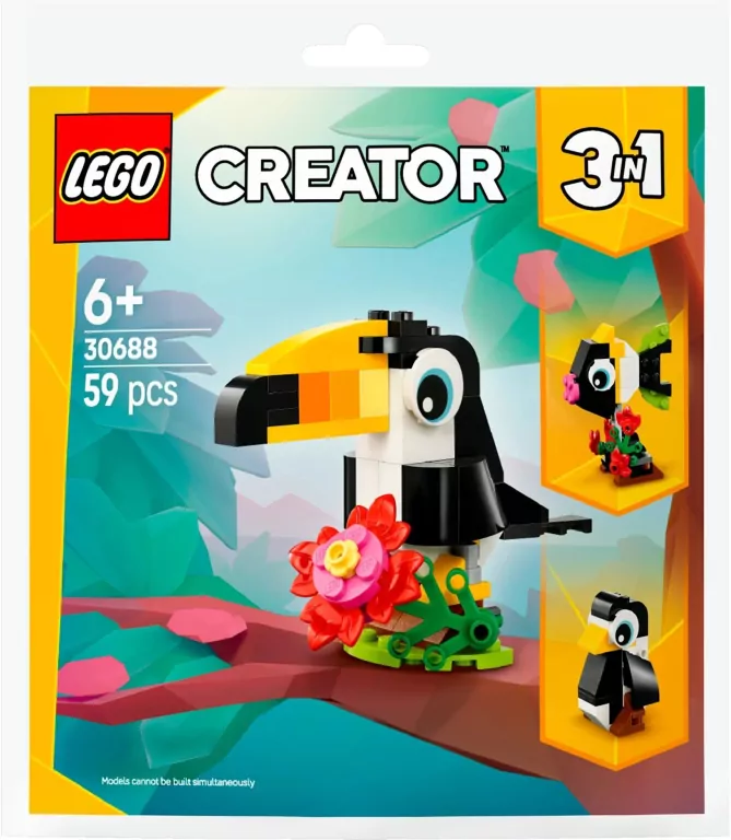 LEGO® Creator. Tropikalny tukan 30688 - tantis.pl