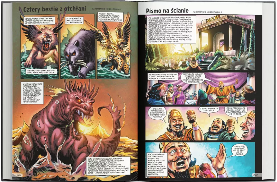 Biblia Komiks. The Action Bible Polska - tantis.pl