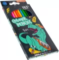 Kredki ołówkowe 12 kolorów Skate Dino - tantis.pl