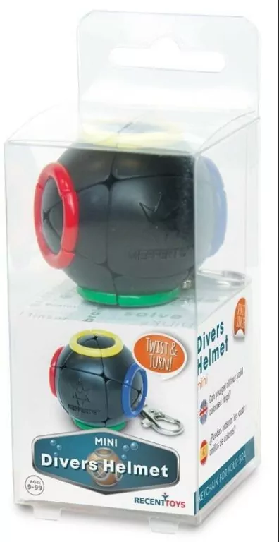 Divers Helmet MINI - łamigłówka brelok Recent Toys - tantis.pl