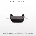 Caretero Fotelik Tiger czarny (125-150cm) - tantis.pl