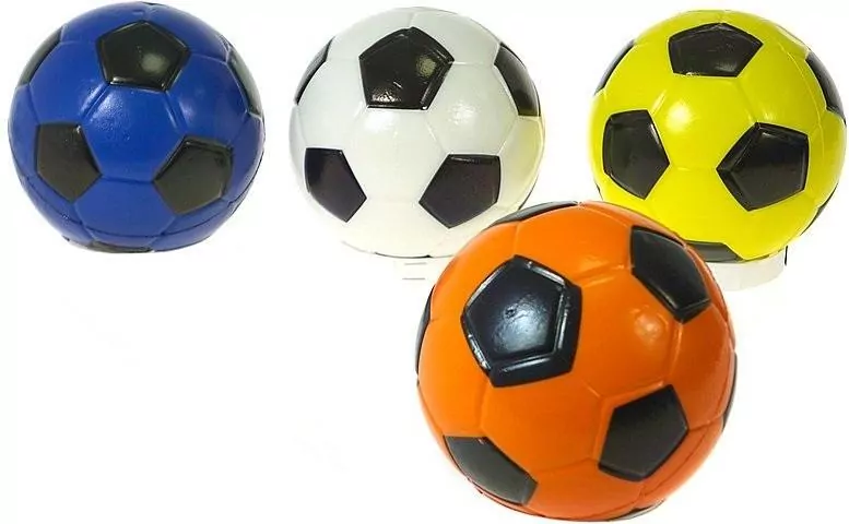 Piłka nożna piankowa 15cm MIX - tantis.pl