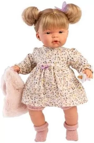 Lalka z miękkim brzuszkiem 38cm. Joelle - tantis.pl