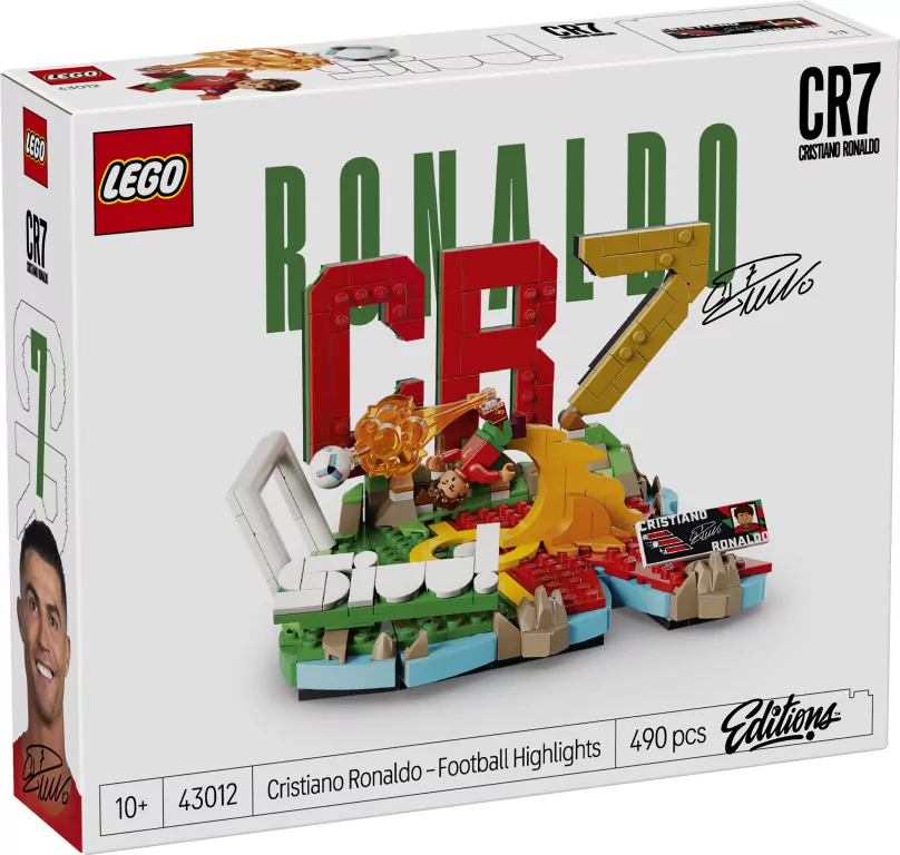 LEGO® Cristiano Ronaldo — piłkarskie momenty 43012 - tantis.pl