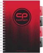 Coolpack. Kołozeszyt B5, gradient cranberry - tantis.pl