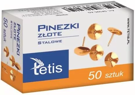 Pinezki złote - tantis.pl