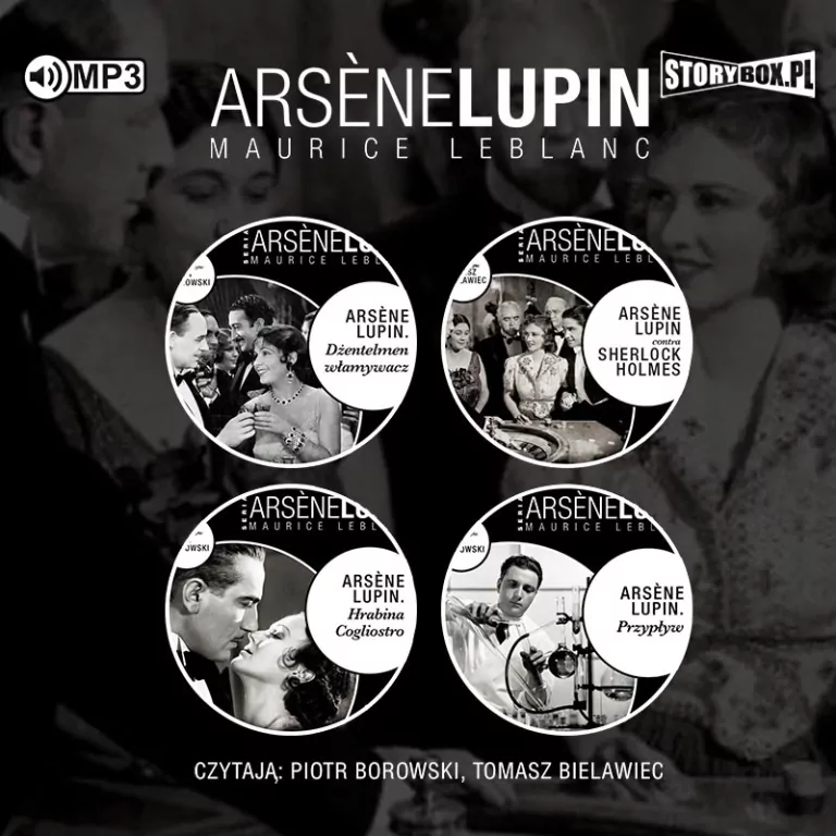 Pakiet: Arsene Lupin 4 CD. Audiobook - tantis.pl