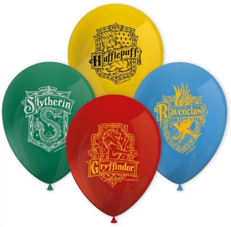 Balony Harry Potter Hogwarts Houses, mix - tantis.pl