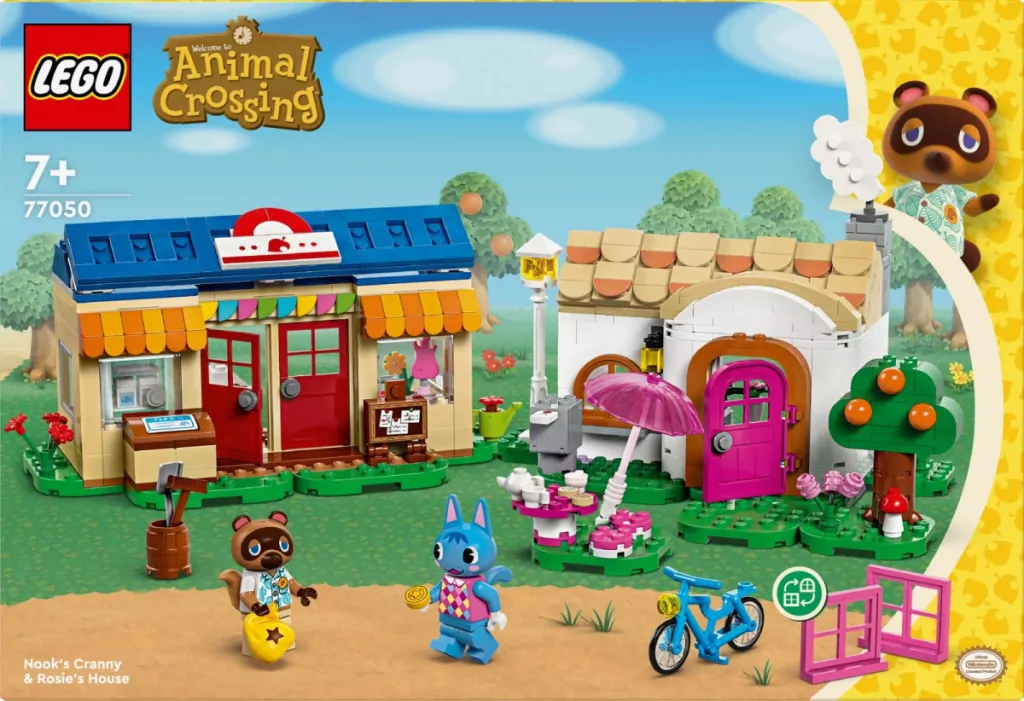 LEGO® Animal Crossing. Nook's Cranny i domek Rosie 77050 - tantis.pl