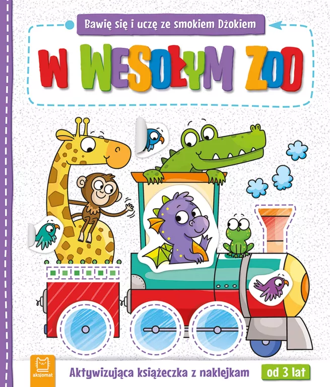 W wesołym zoo. Bawię się i uczę ze smokiem Dżokiem - tantis.pl