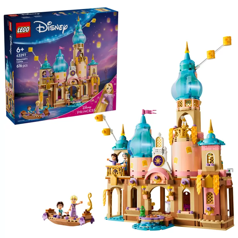 LEGO® Zamek Roszpunki 43297 - tantis.pl